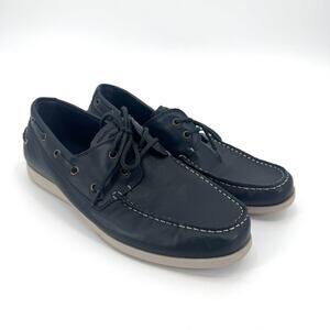 Rodd&Gunn dark navy shoes new 9 Rodd & Gunn Saxon Sneaker -Navy Stone | David Jones main image 4